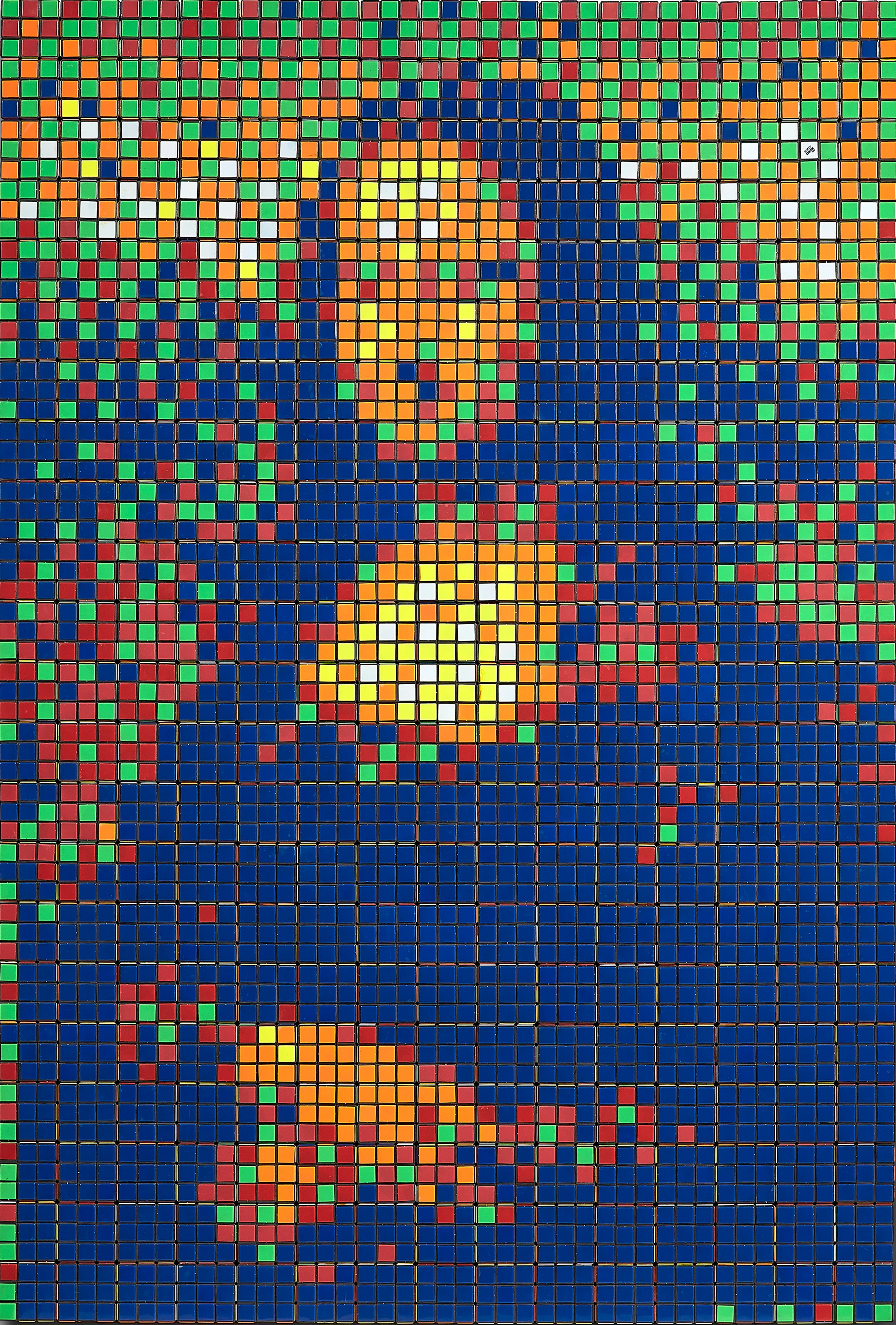 Invader, Rubik Mona Lisa (2005) © Artcurial Invader, Rubik Mona Lisa (2005) © Artcurial